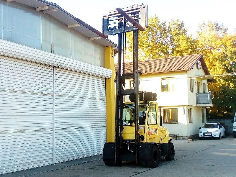 Мотокар Hyster H7.0FT, Газокар-LPG, снимка 1 - Индустриална техника - 34596397