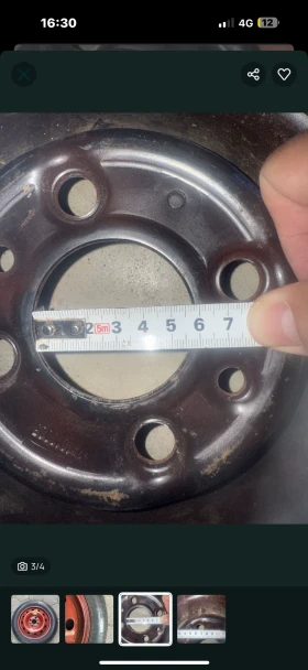 Гуми с джанти Pirelli 135/80R14, снимка 3 - Гуми и джанти - 53111834