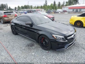 Mercedes-Benz C 63 AMG * S* КОЖА* ПОДГРЕВ* ПАНОРАМА* HEAD-UP* , снимка 1