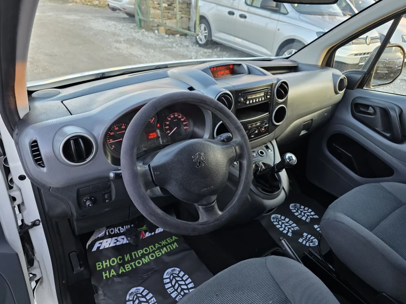 Peugeot Partner 1.6 HDI 90 К.С. КЛИМАТИК, снимка 8 - Автомобили и джипове - 53462043