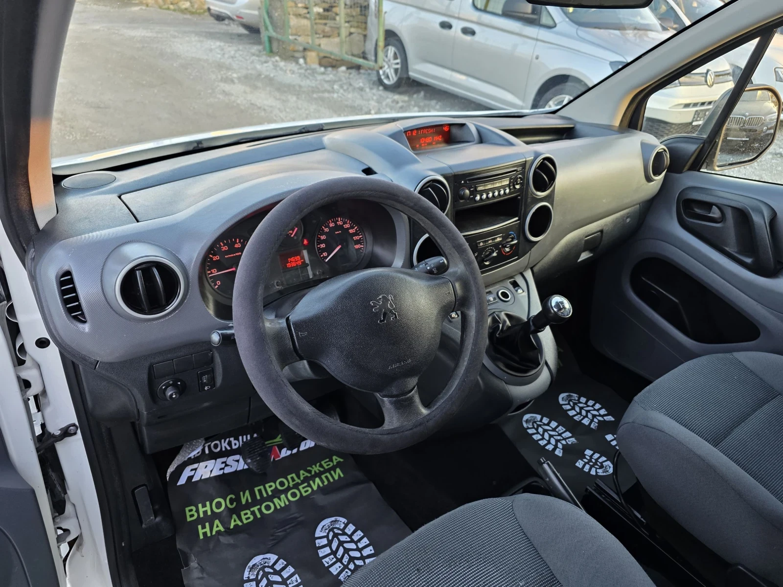 Peugeot Partner 1.6 HDI 90 К.С. КЛИМАТИК - изображение 8