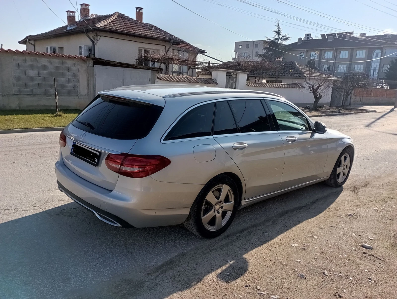 Mercedes-Benz C 220 AMG, Кожа, Burmester , снимка 4 - Автомобили и джипове - 53874841
