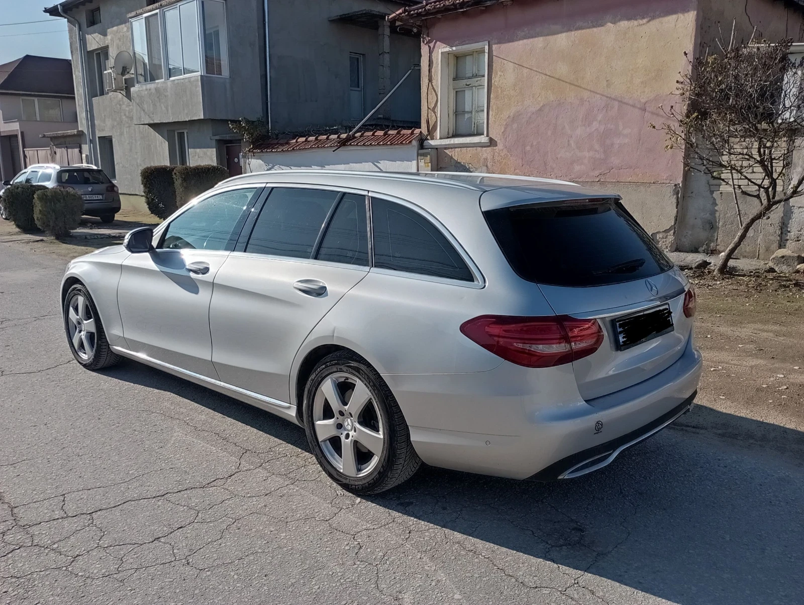 Mercedes-Benz C 220 AMG, Кожа, Burmester , снимка 5 - Автомобили и джипове - 53874841