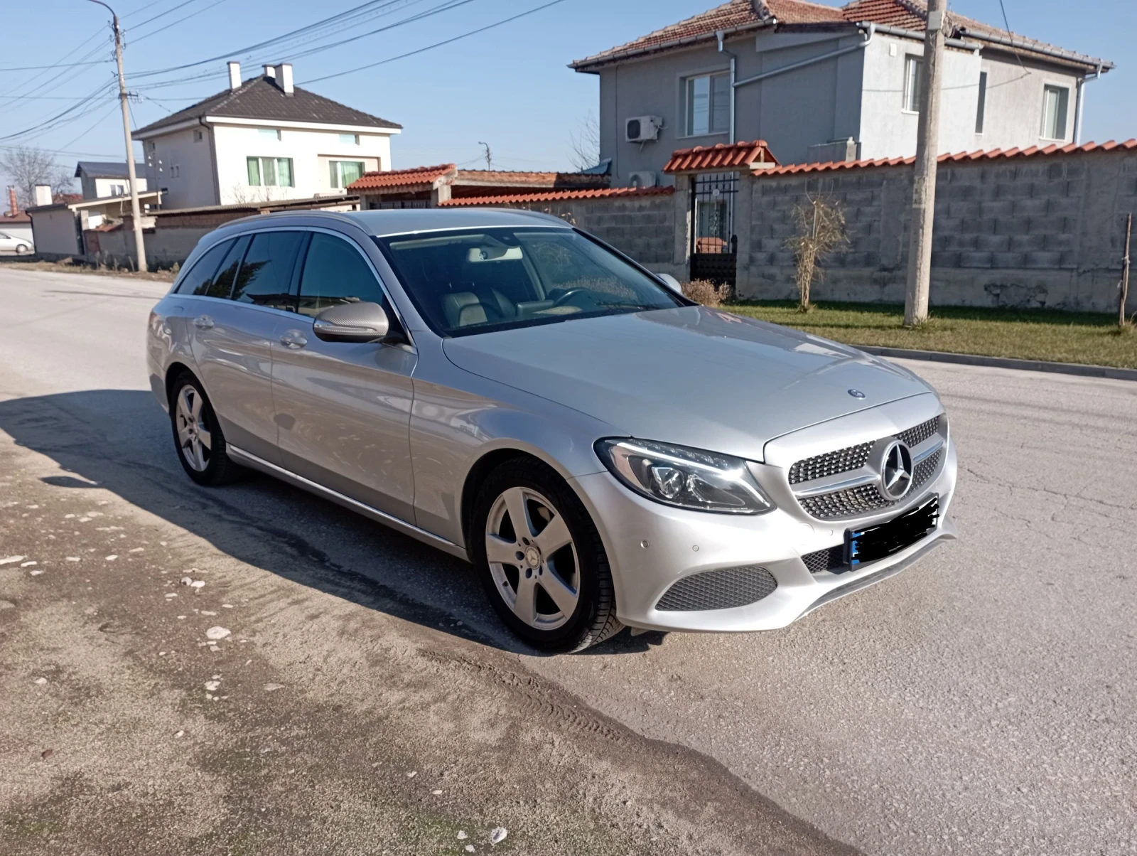 Mercedes-Benz C 220 AMG, Кожа, Burmester , снимка 3 - Автомобили и джипове - 53874841