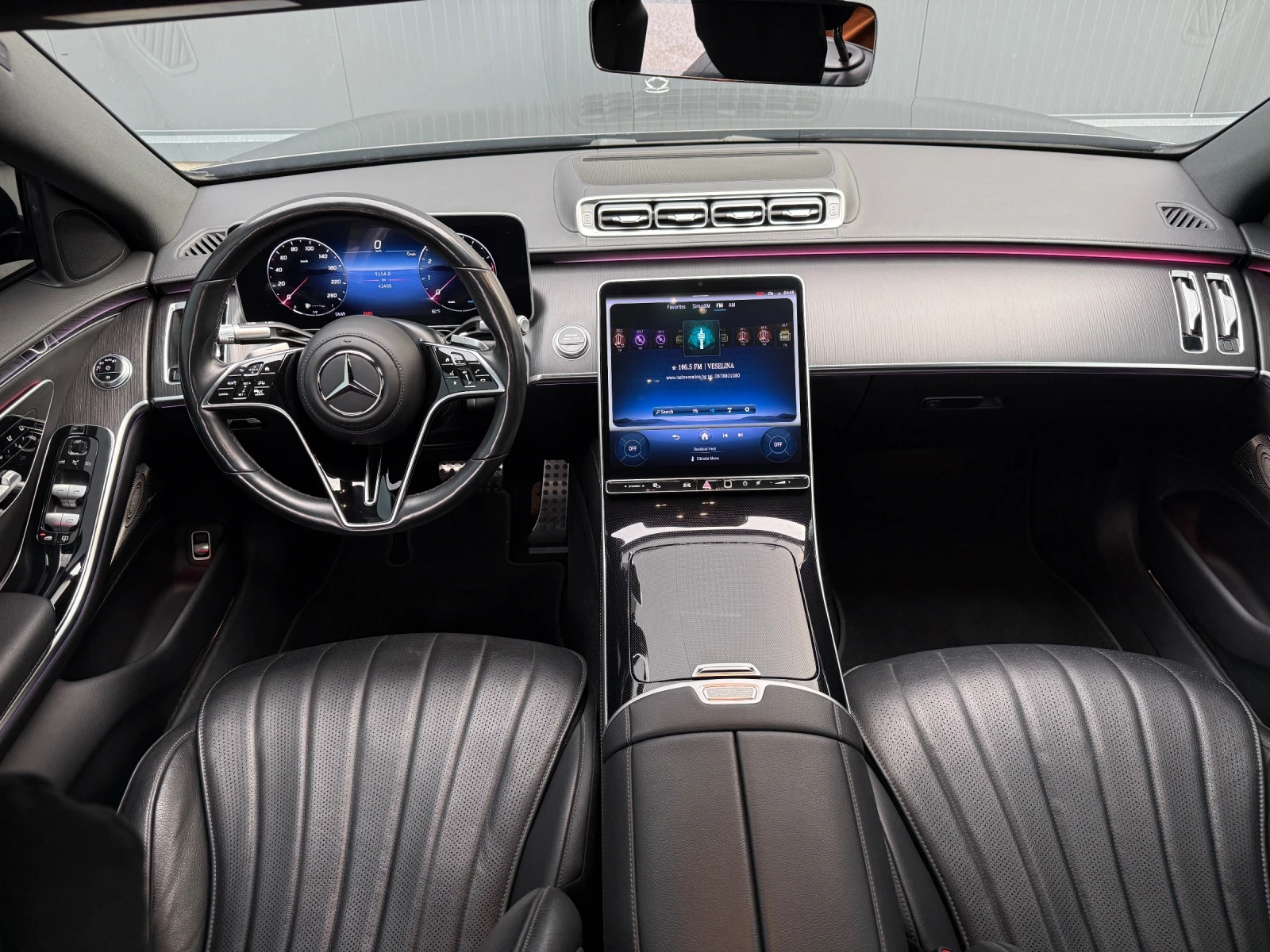 Mercedes-Benz S 500 Long, 4 matic, mild hibrid, снимка 13 - Автомобили и джипове - 53992482