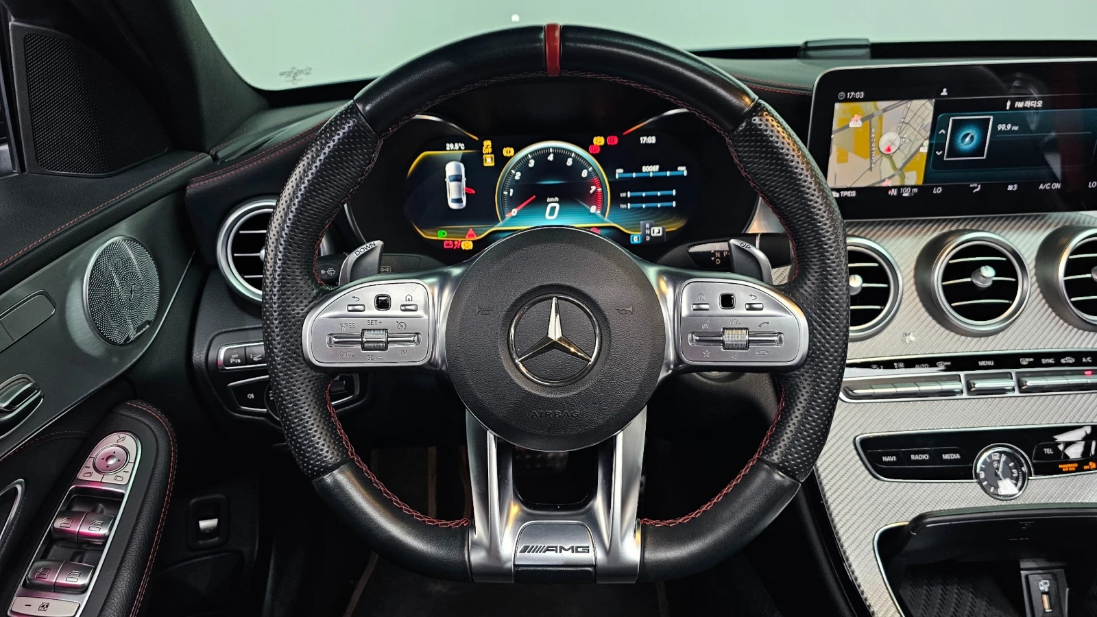 Mercedes-Benz C 43 AMG 4MATIC | HUD | Мъртва точка | , снимка 4 - Автомобили и джипове - 55284865