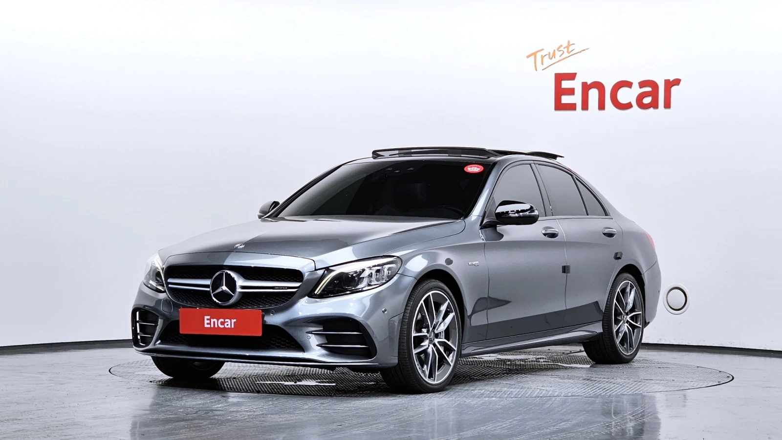 Mercedes-Benz C 43 AMG 4MATIC | HUD | Мъртва точка | , снимка 1 - Автомобили и джипове - 55284865