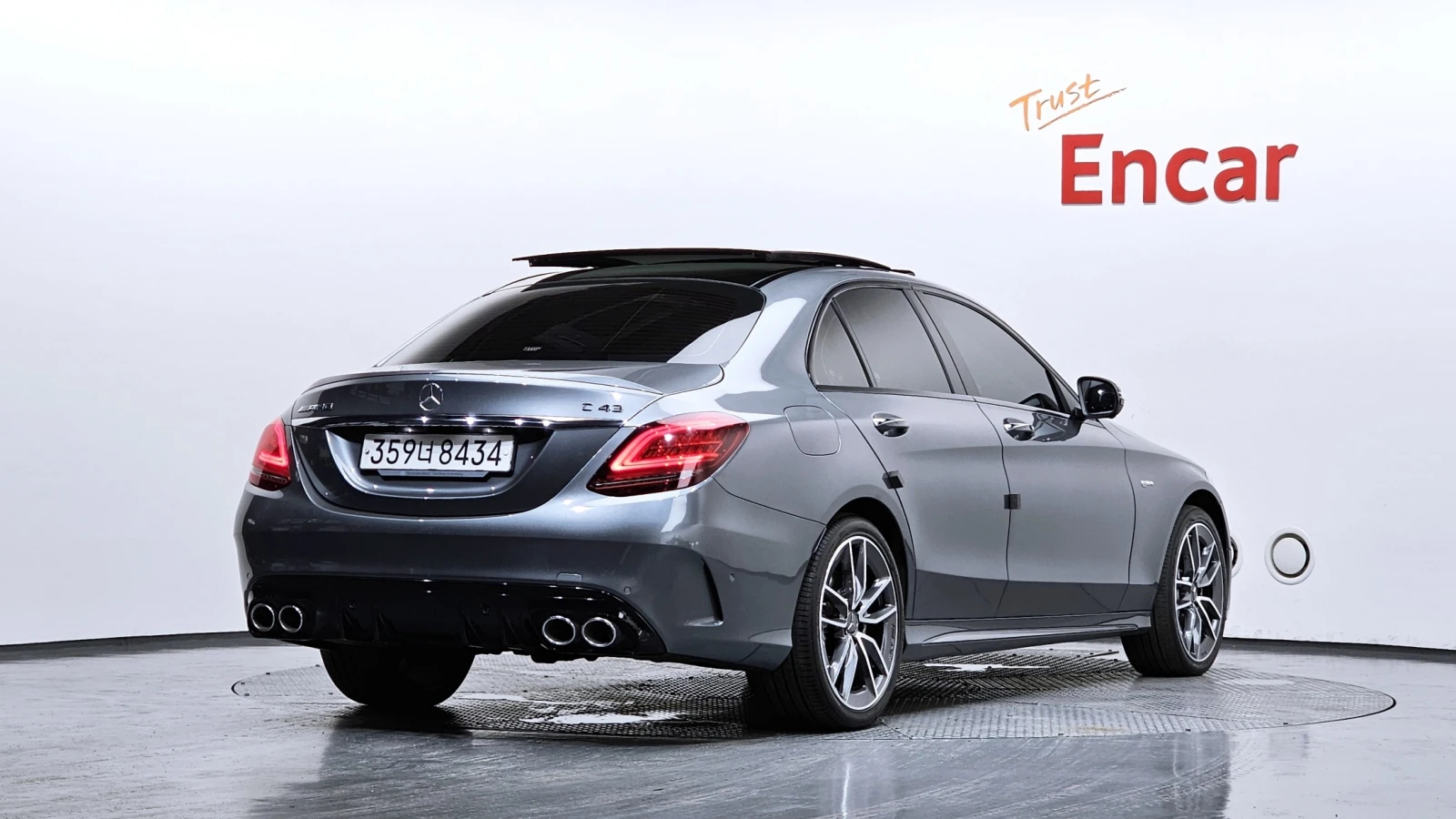 Mercedes-Benz C 43 AMG 4MATIC | HUD | Мъртва точка | , снимка 2 - Автомобили и джипове - 55284865