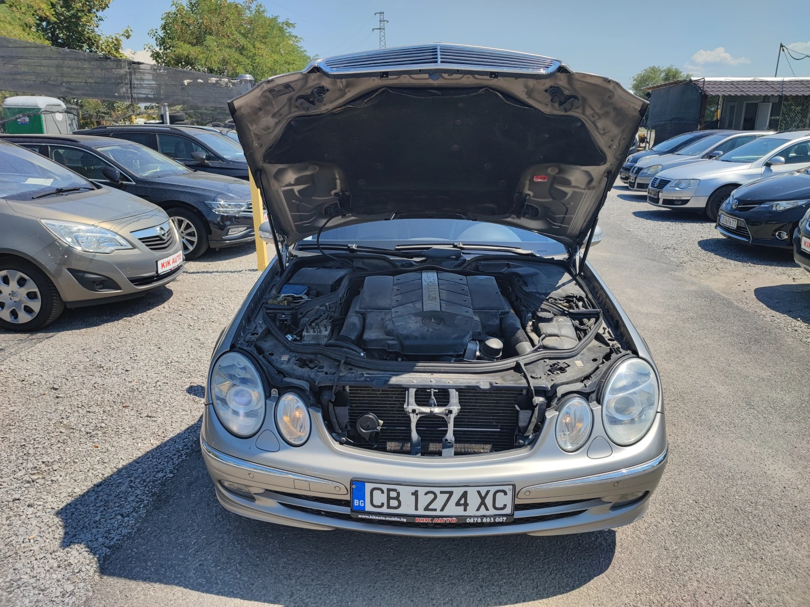 Mercedes-Benz E 500 5.0-306ks-ГАЗ, снимка 17 - Автомобили и джипове - 55613678