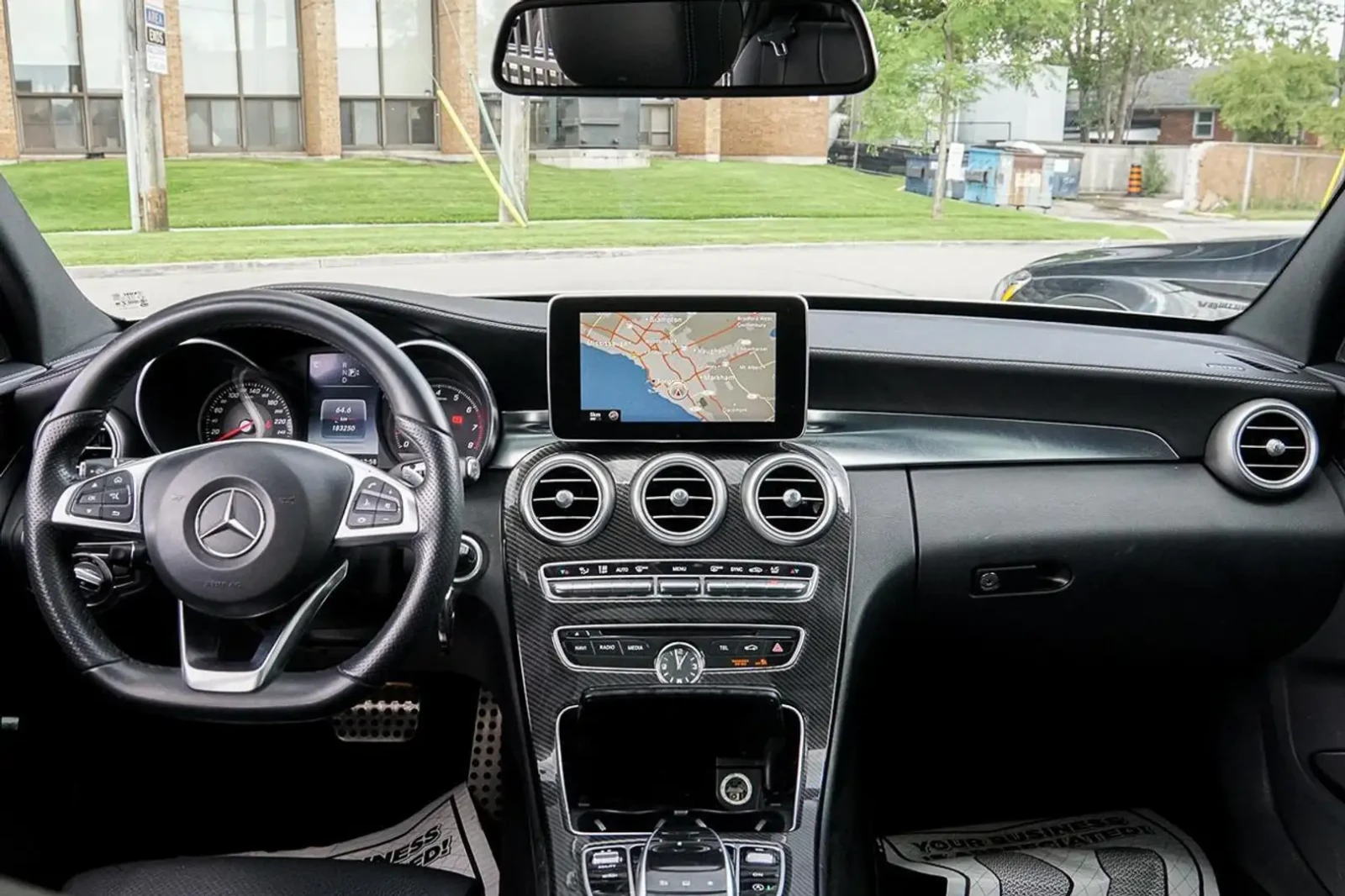 Mercedes-Benz C 400 AMG* LINE* 4MATIC* CARBON* BURMESTER* ПАНОРАМА* , снимка 7 - Автомобили и джипове - 56166379