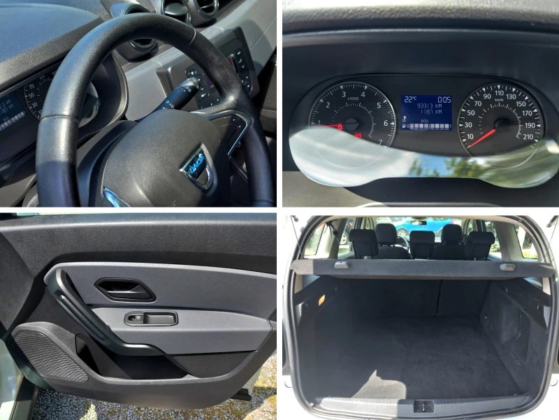 Dacia Duster 1.5DCI 95kc 90000 км, снимка 9 - Автомобили и джипове - 51129765