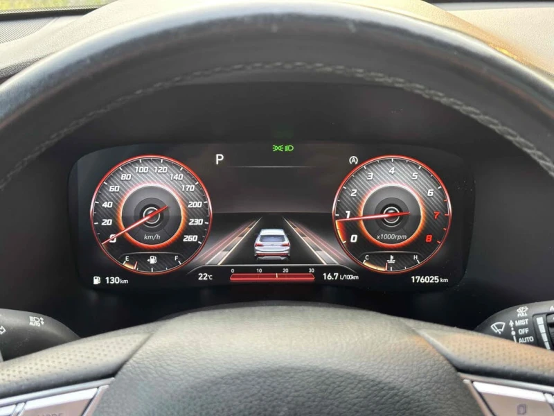 Hyundai Santa fe * АВТО КРЕДИТ* ЦЕНА ДО БГ * СЕРВИЗНА ИСТОРИЯ * , снимка 12 - Автомобили и джипове - 52595560