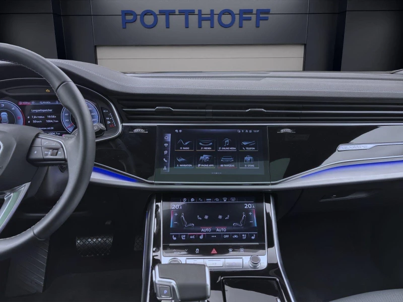 Audi Q8 50TDI* S-LINE* PANO* MATRIX* DISTR* KEYLESS* 360 C, снимка 10 - Автомобили и джипове - 53370294