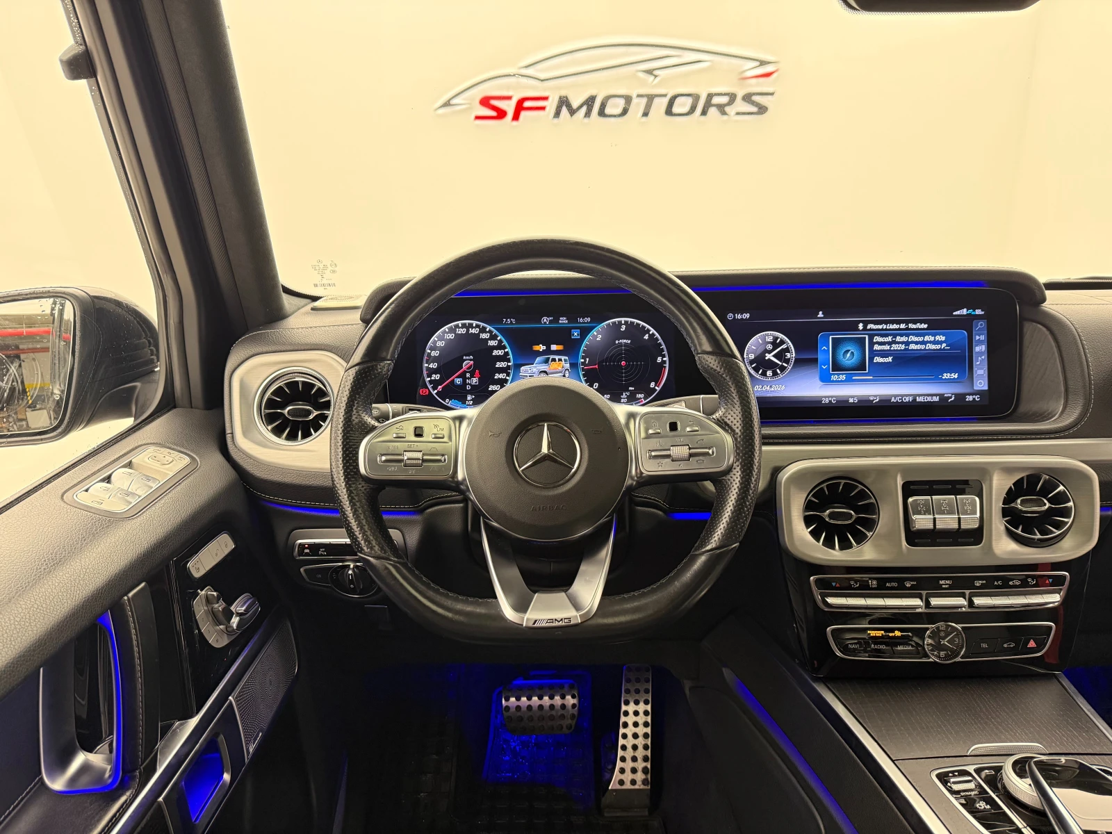 Mercedes-Benz G 400 4-MATIC/BURM, снимка 9 - Автомобили и джипове - 54188878