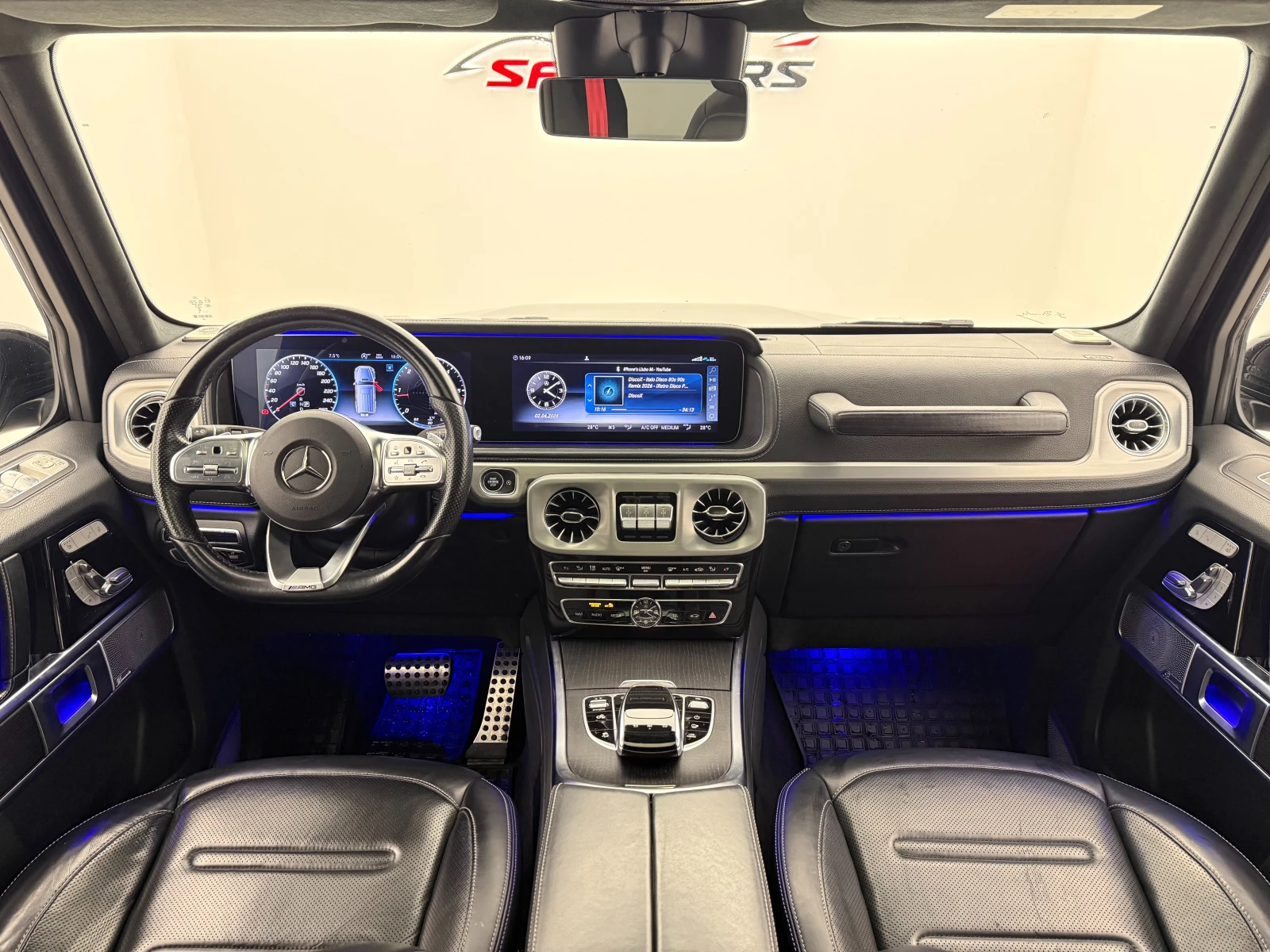 Mercedes-Benz G 400 4-MATIC/BURM, снимка 11 - Автомобили и джипове - 54188878