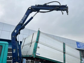 Mercedes-Benz 1320 Тристранен самосвал + Кран Ferrari, снимка 5