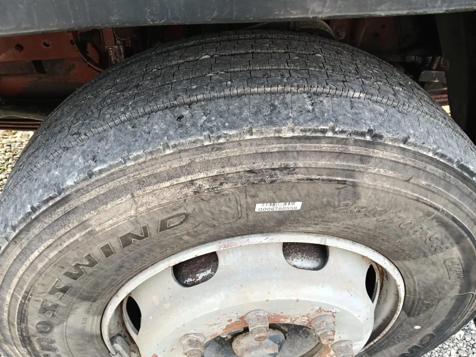 Mercedes-Benz 1320 Тристранен самосвал + Кран Ferrari, снимка 16 - Камиони - 53966448