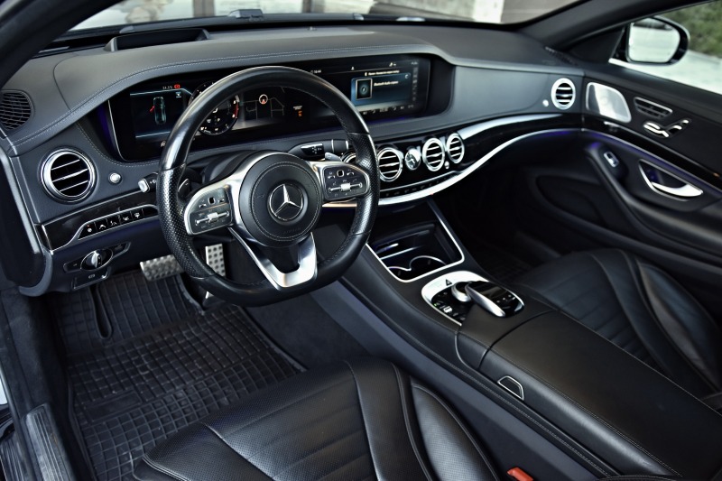 Mercedes-Benz S 350 LONG#ГЕРМАНИЯ#3 TV, снимка 10 - Автомобили и джипове - 45036135