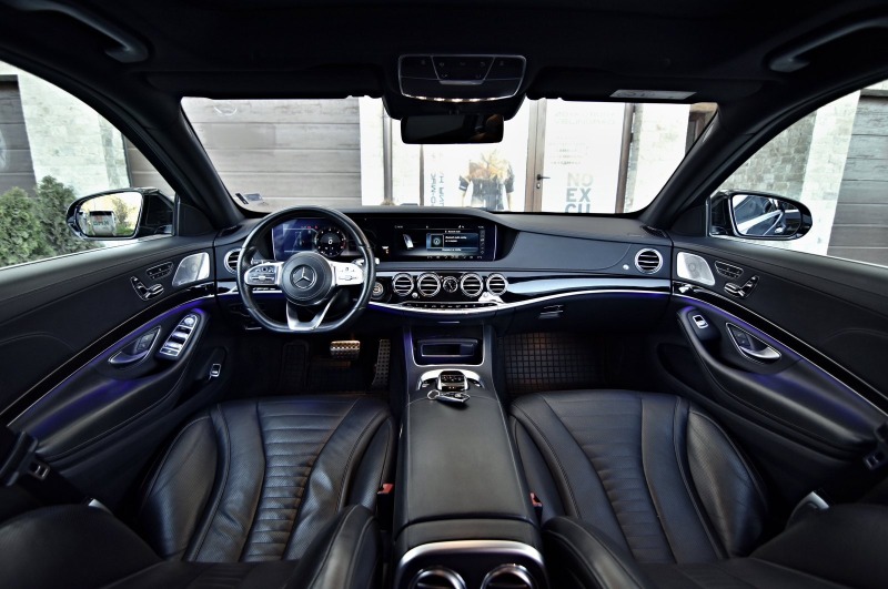 Mercedes-Benz S 350 LONG#ГЕРМАНИЯ#3 TV, снимка 14 - Автомобили и джипове - 45036135