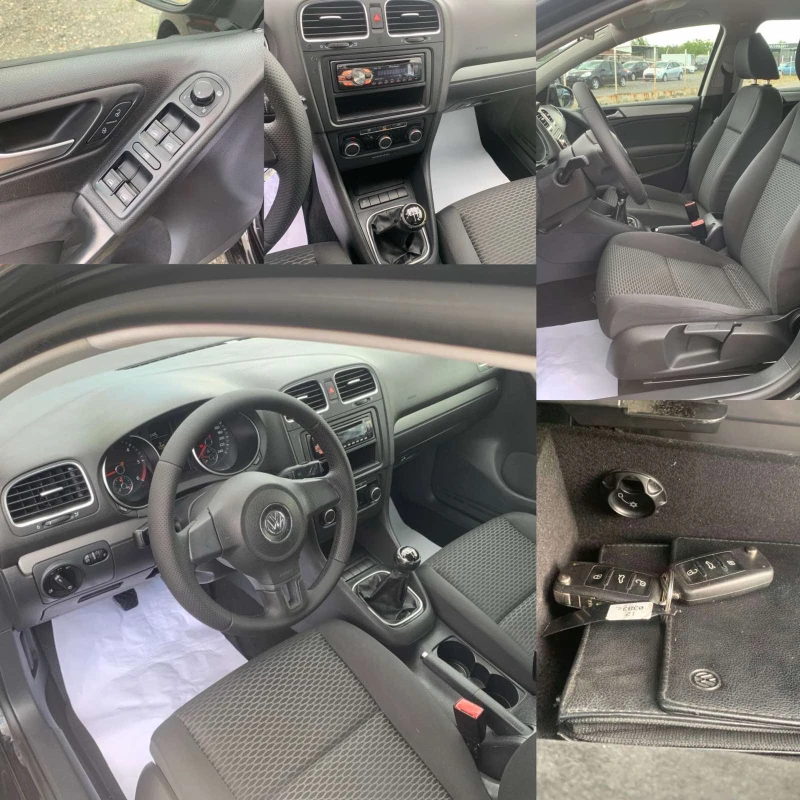 VW Golf VI 1.6TDI /105к.с/EURO 5В  ITALY&#127470;&#127481;, снимка 16 - Автомобили и джипове - 46866799