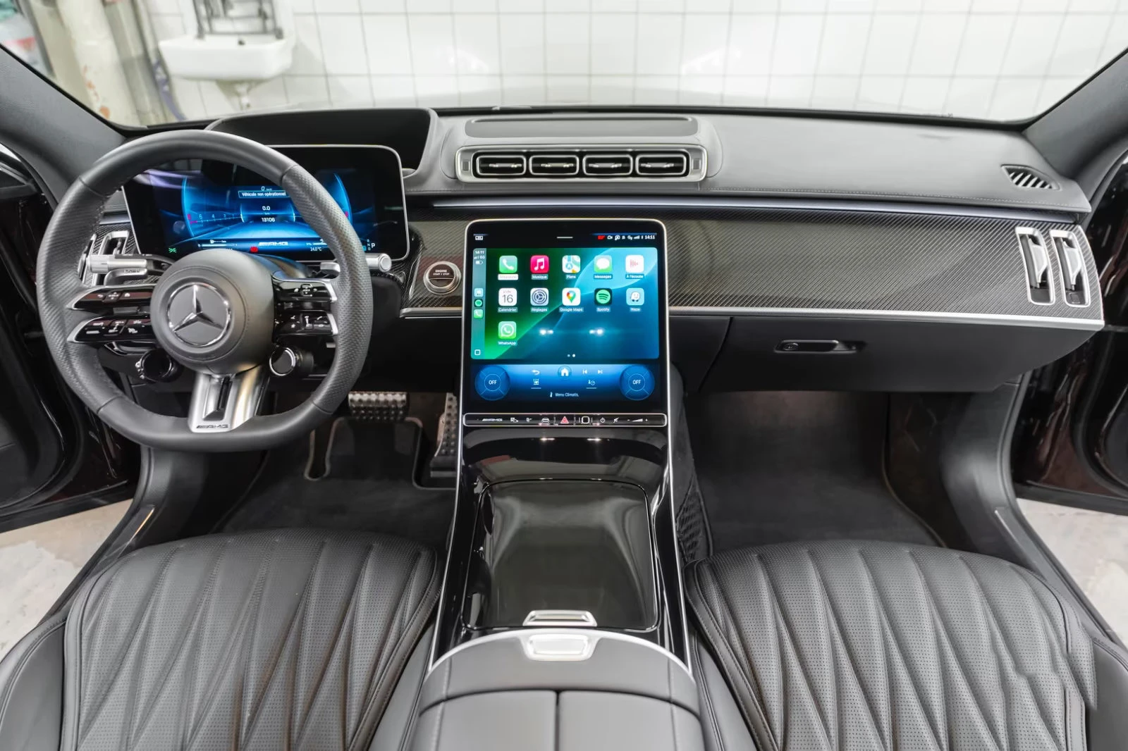 Mercedes-Benz S 63 AMG E/PERF./802HP/L/PANO/HUD/CARBON/MEMO/CAM/BURM/119g - изображение 7