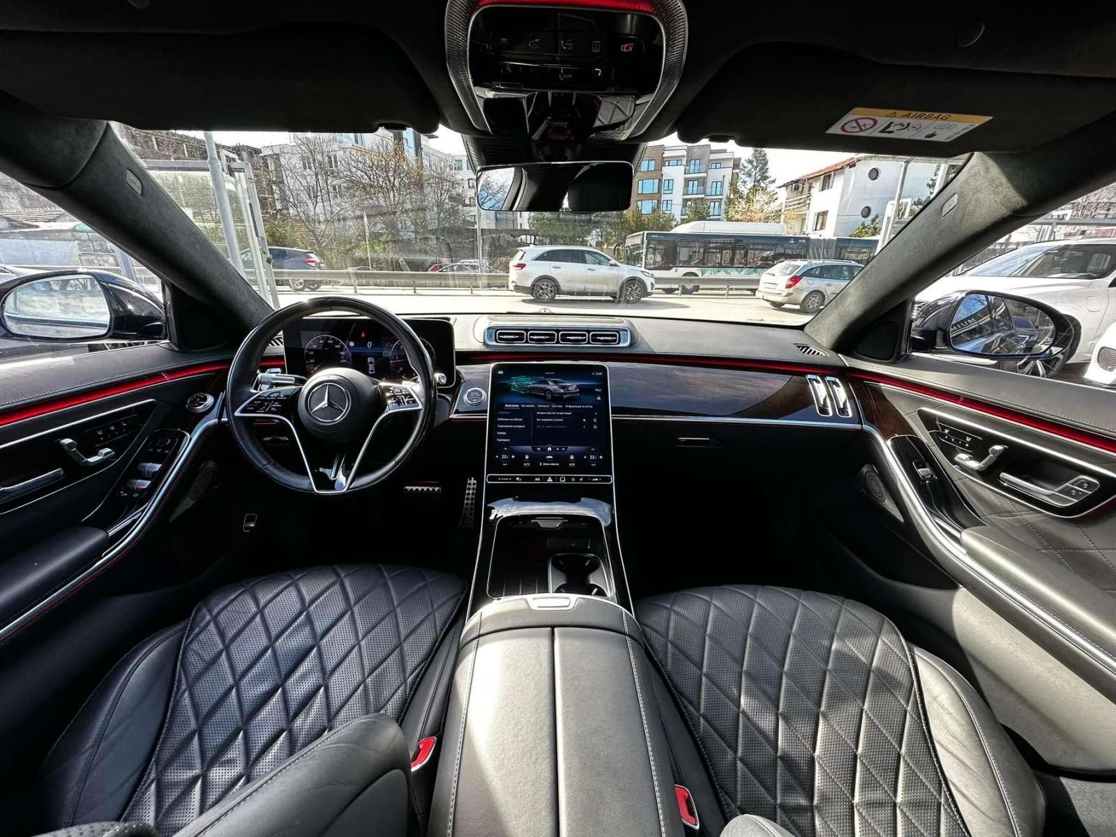 Mercedes-Benz S 400 L/AMG/4Matic, снимка 11 - Автомобили и джипове - 54491424