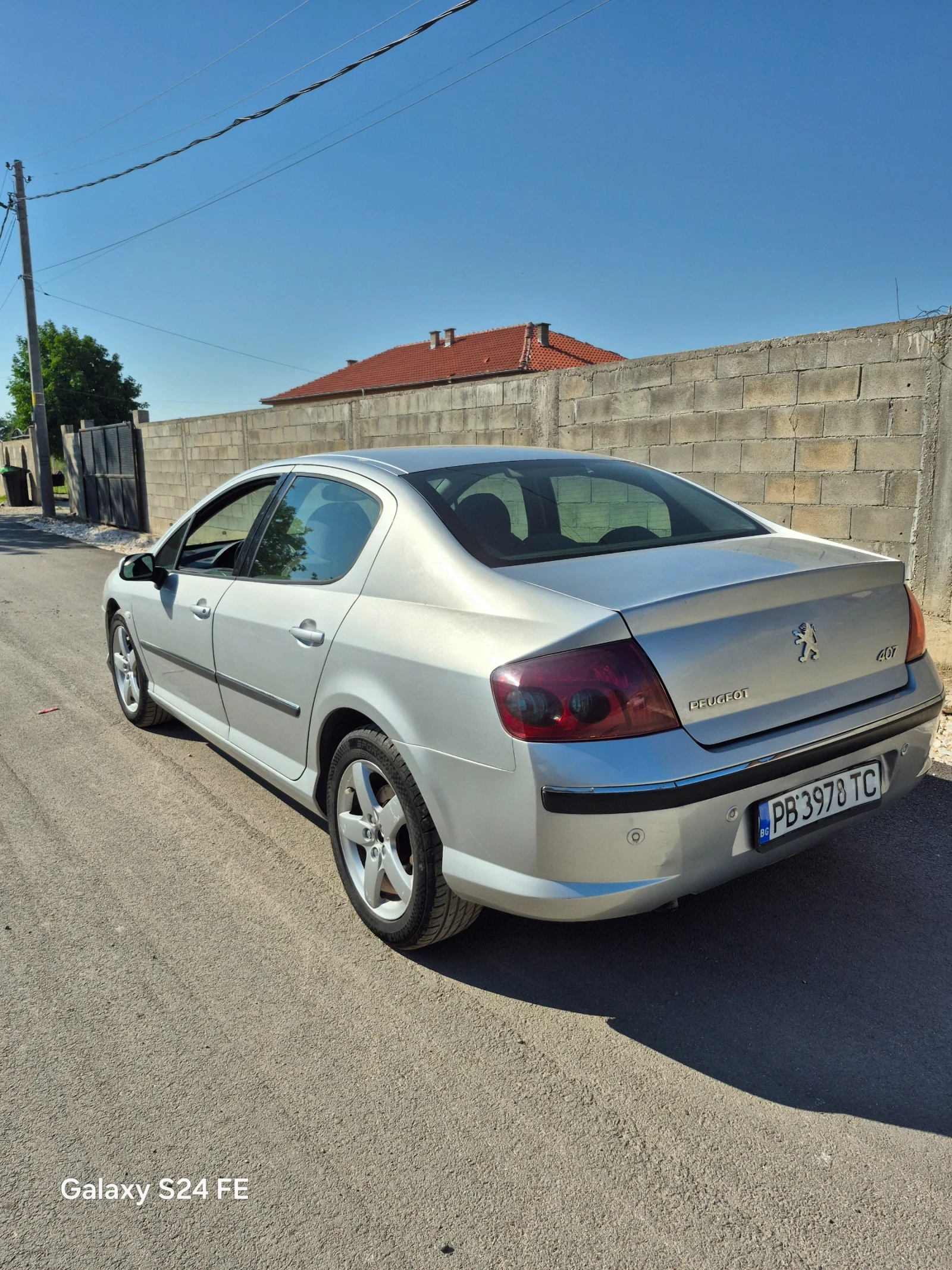 Peugeot 407 2.0 140 кс. Дизел , снимка 4 - Автомобили и джипове - 55137786