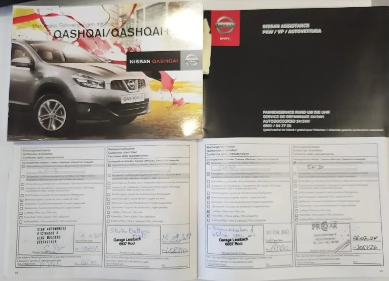 Nissan Qashqai 2.0I-141к.с EURO 5b КАМЕРА 360-НАВИГАЦИЯ-ШВЕЙЦАРИЯ, снимка 9 - Автомобили и джипове - 47826131