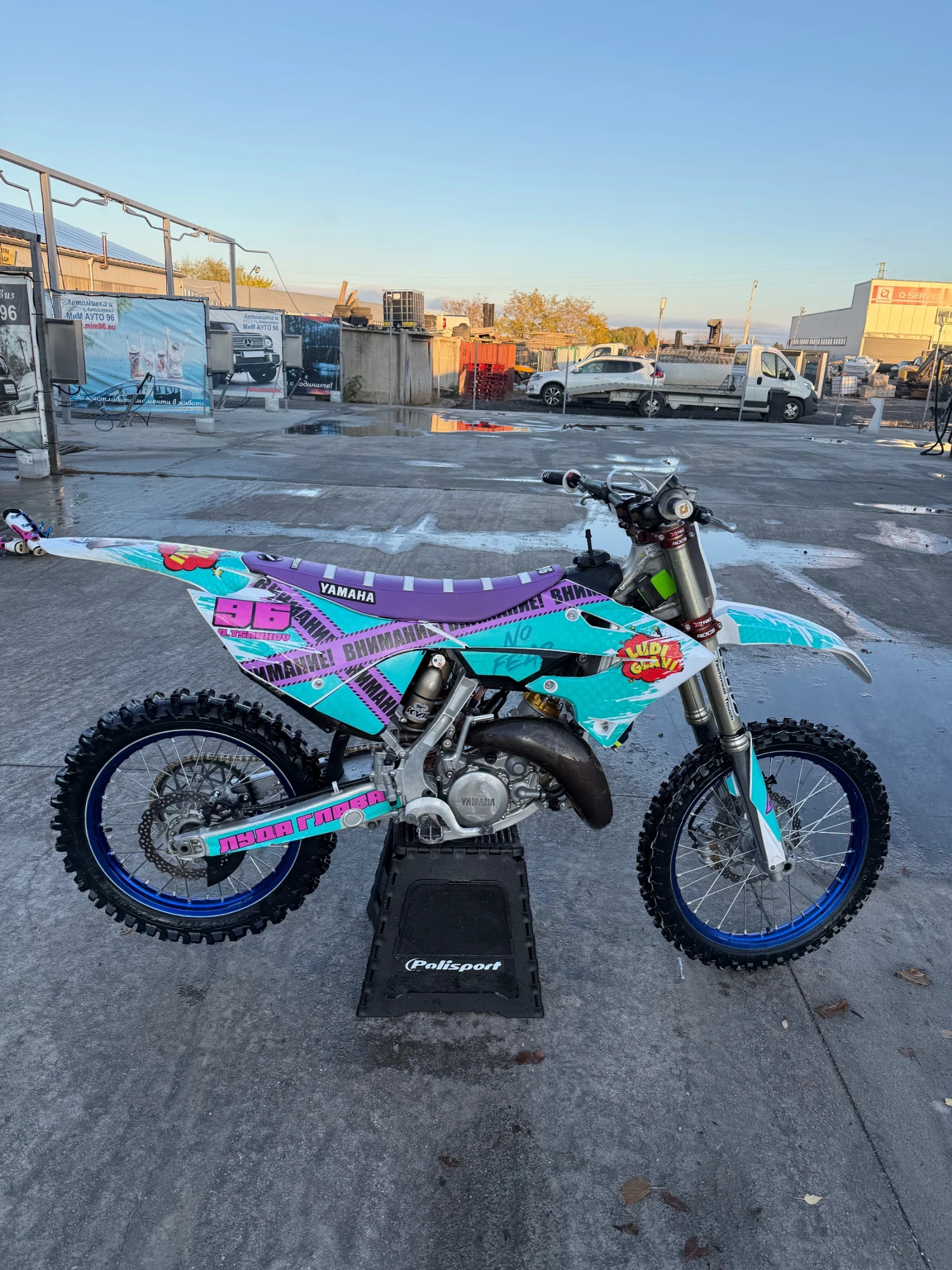 Yamaha Yz 125 65 мото часа  - изображение 2