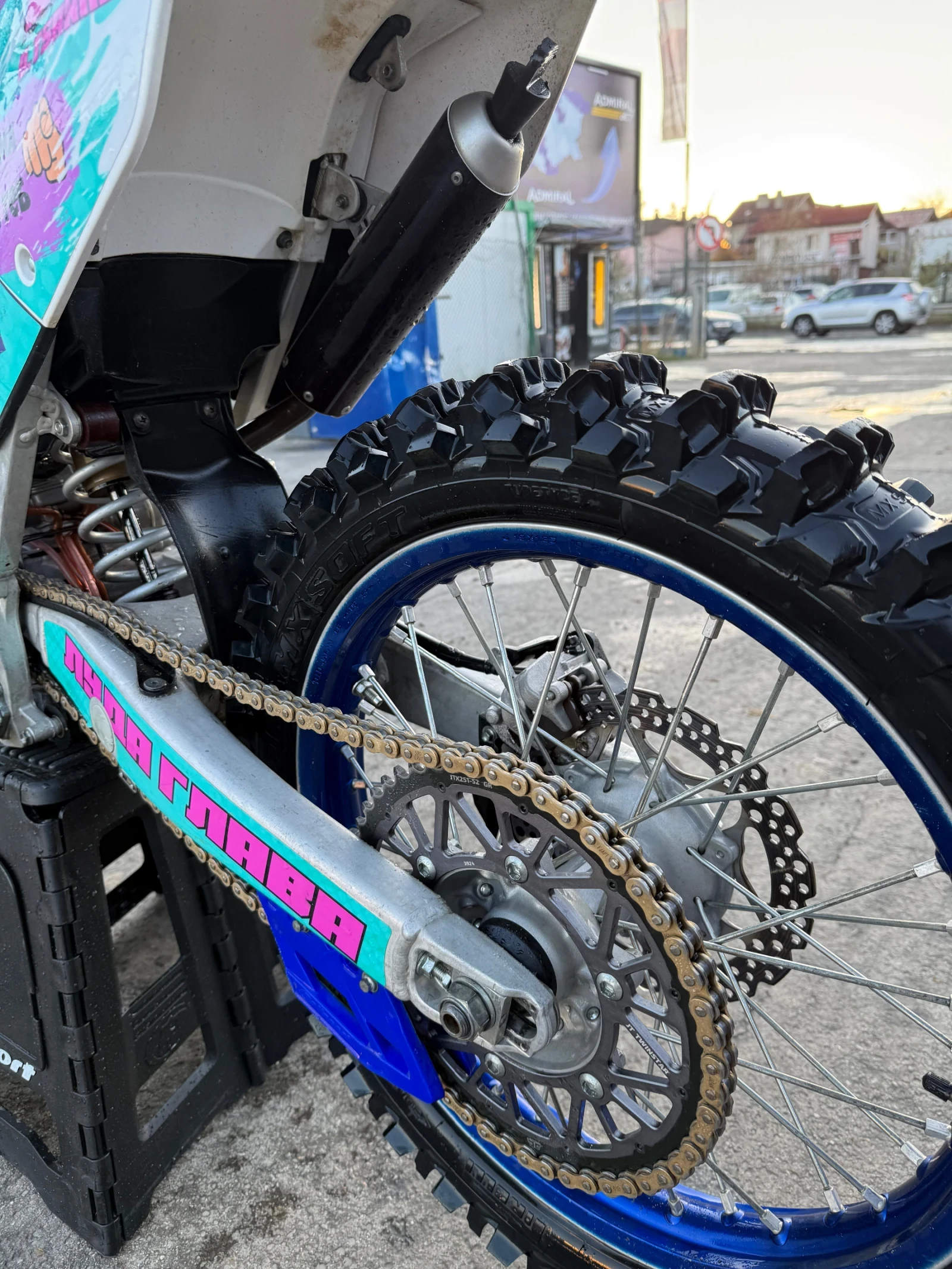 Yamaha Yz 125 65 мото часа  - изображение 10