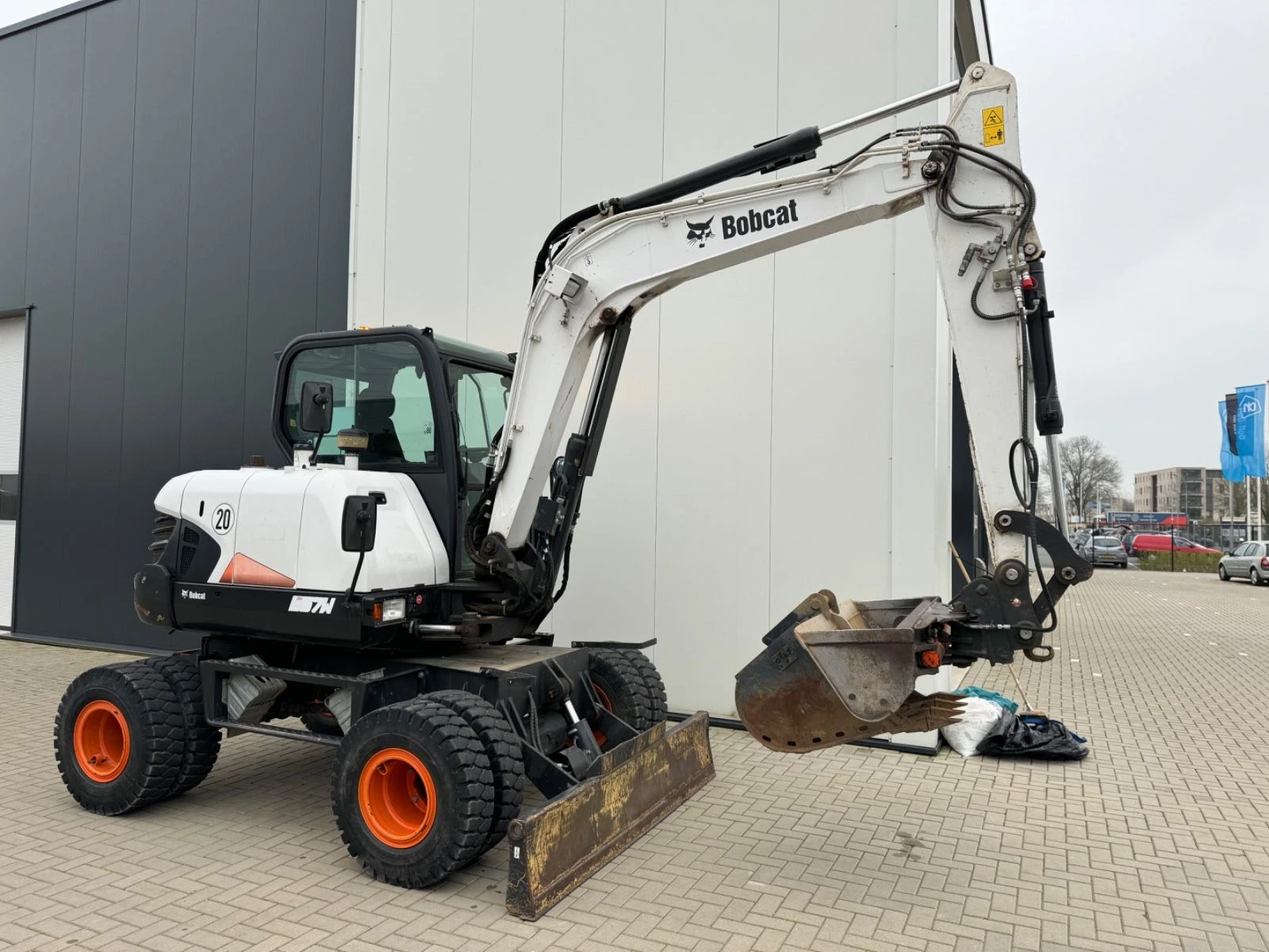 Багер Bobcat E57W, снимка 1