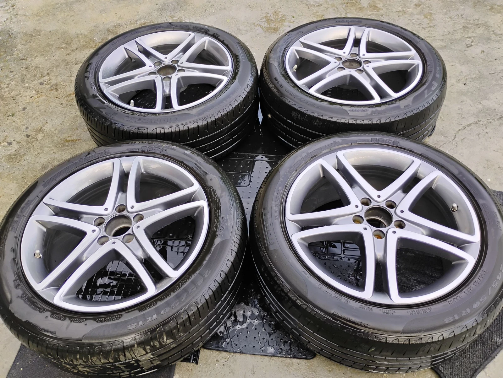 Джанти за Mercedes-Benz, снимка 5 - Гуми и джанти - 54774678