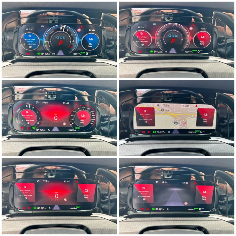 VW Golf 1.4GTE 245к.с ГАРАНЦИЯ 2021г. Обслужен във VW, снимка 9 - Автомобили и джипове - 51846366