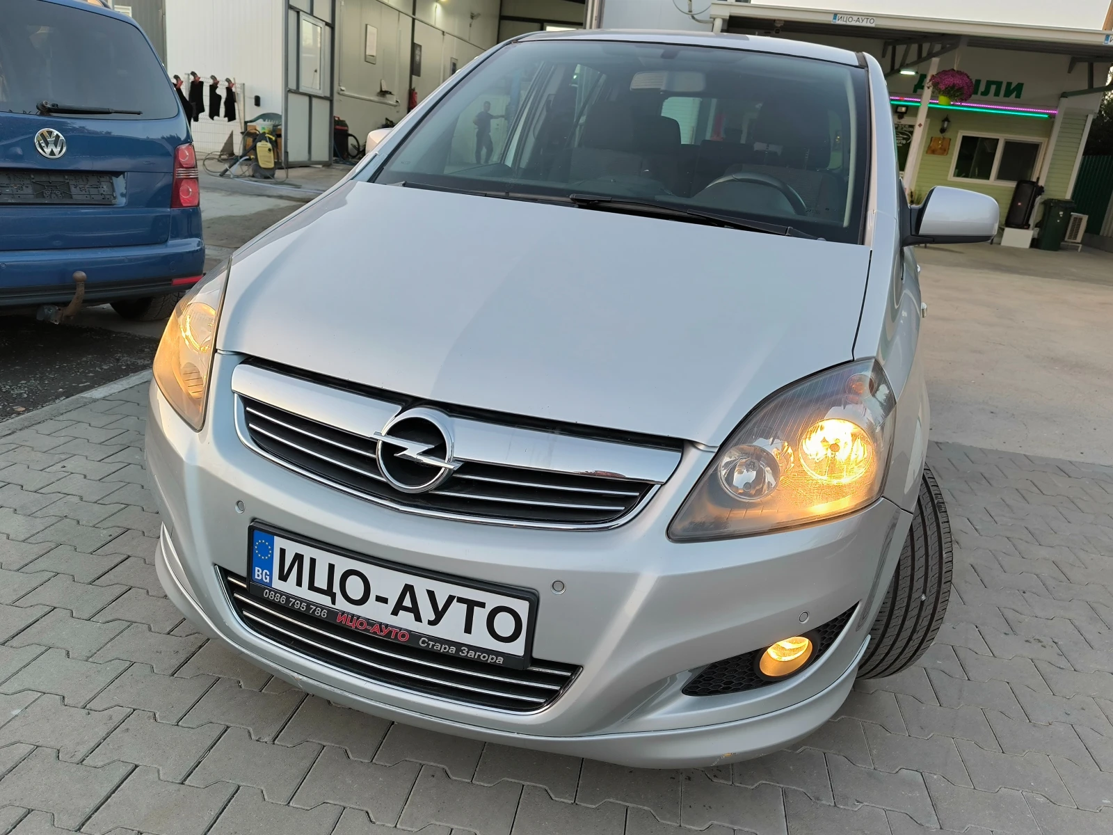 Opel Zafira 1, 6i+ ГАЗ, 150к.с.7 МЕСТА, 6 СКОРОСТИ, ЕВРО 5В! - [1] 