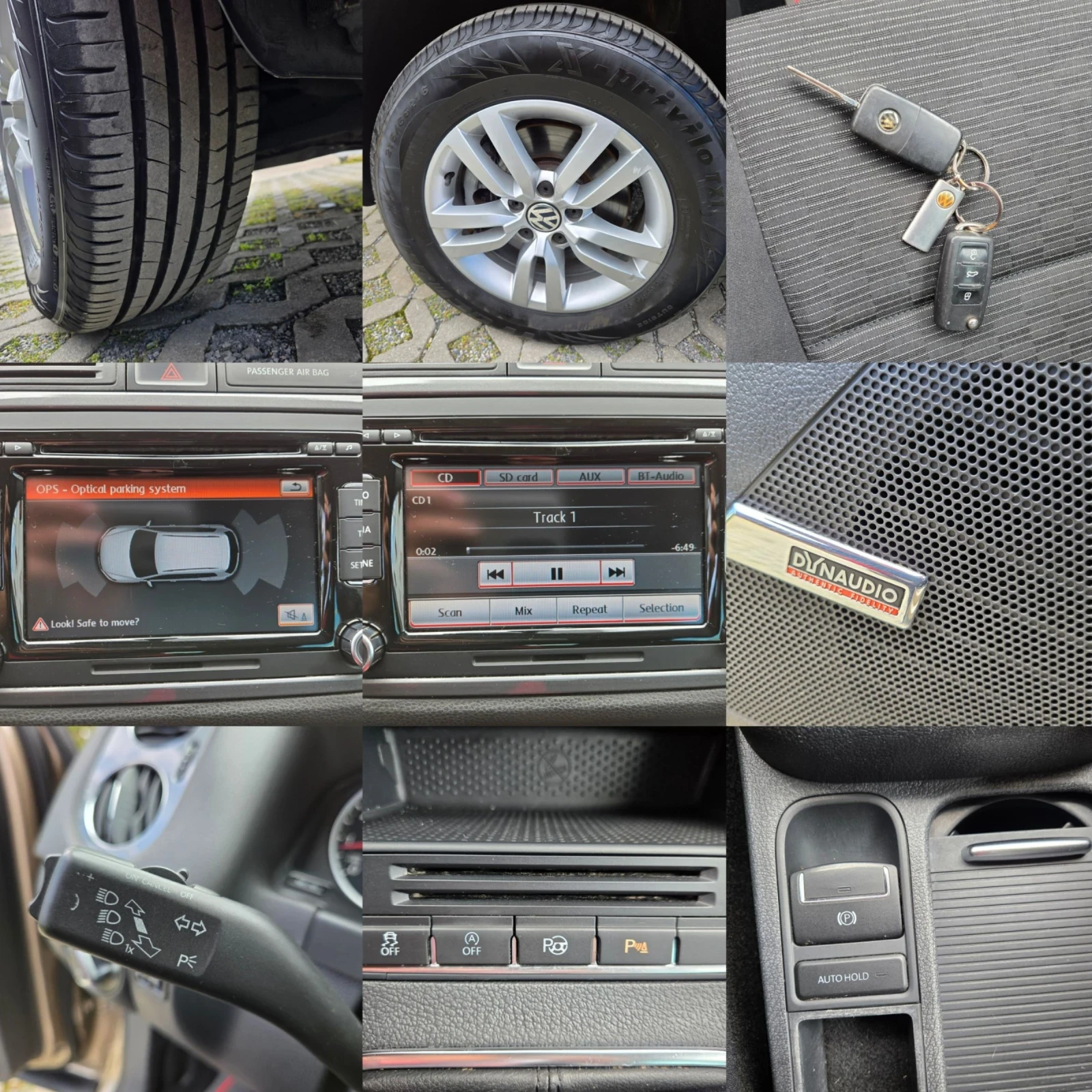 VW Tiguan 1.4TSI-122кс= 6СК= FACE= DYNAUDIO= ОБСЛУЖЕН= EU5B , снимка 17 - Автомобили и джипове - 54096432