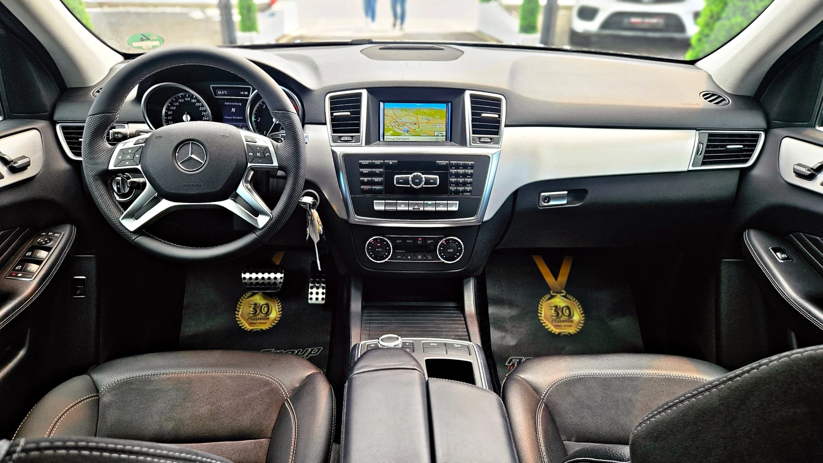 Mercedes-Benz ML 350 AMG/SPECIAL EDITION/GERMANY/ПОДГРЕВ/START-STOP/LIZ, снимка 9 - Автомобили и джипове - 54438669