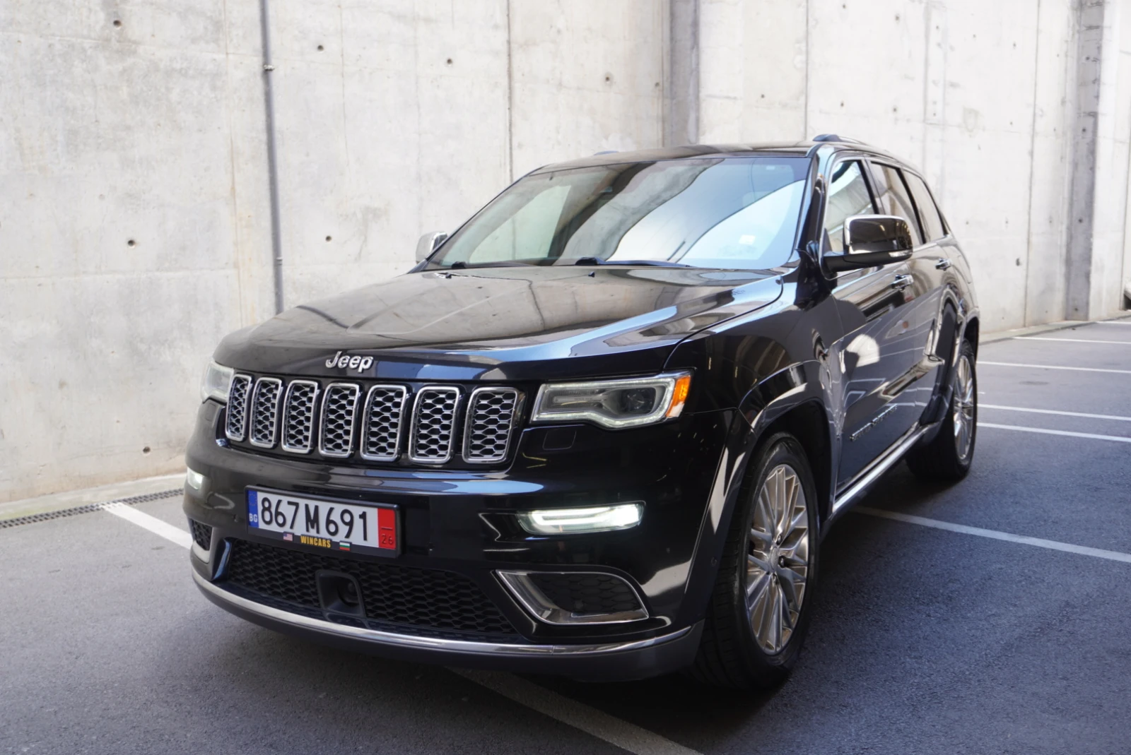 Jeep Grand cherokee SUMMIT 3.6 4X4 HARMAN ДИСТРОНИК CARPLAY ОБДУХВАНЕ