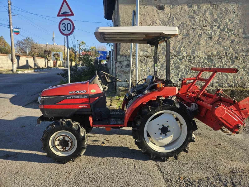 Трактор Yanmar MITSUBISHI-MT200, 4x4, снимка 5 - Селскостопанска техника - 52454310