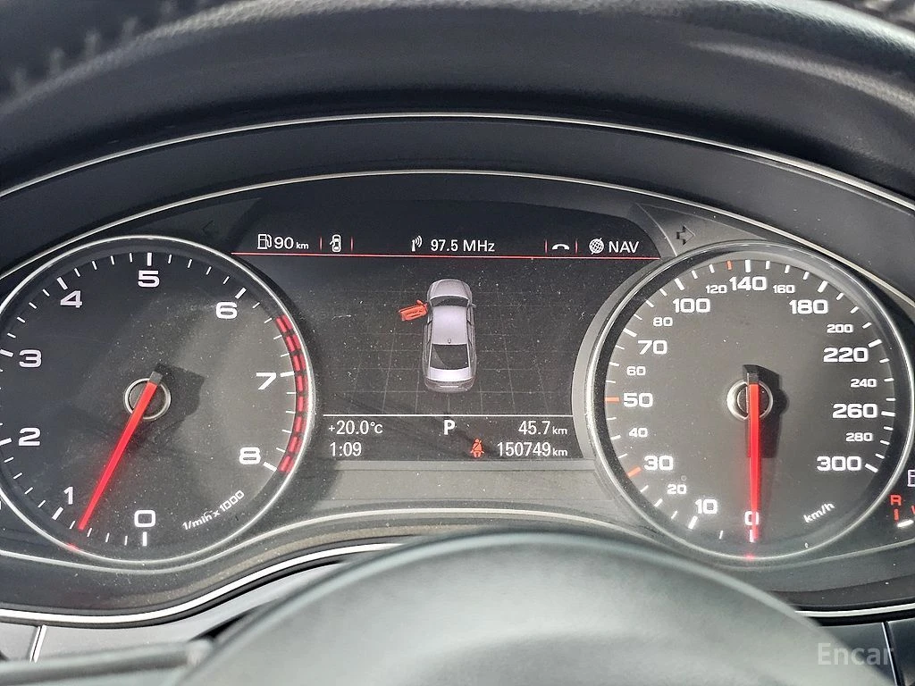 Audi A6 3.0T Quattro* BOSE* HEAD-UP* ОБДУХВАНЕ* DISTRONIC*, снимка 9 - Автомобили и джипове - 54525323