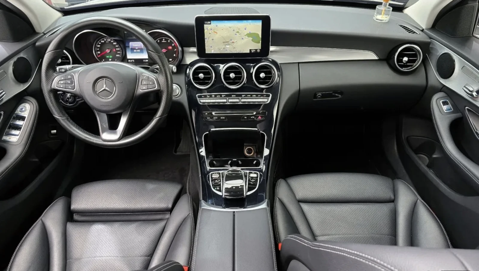 Mercedes-Benz C 200 C43 AMG ПАКЕТ / BURMESTER / ШИБИДАХ /, снимка 7 - Автомобили и джипове - 55062571
