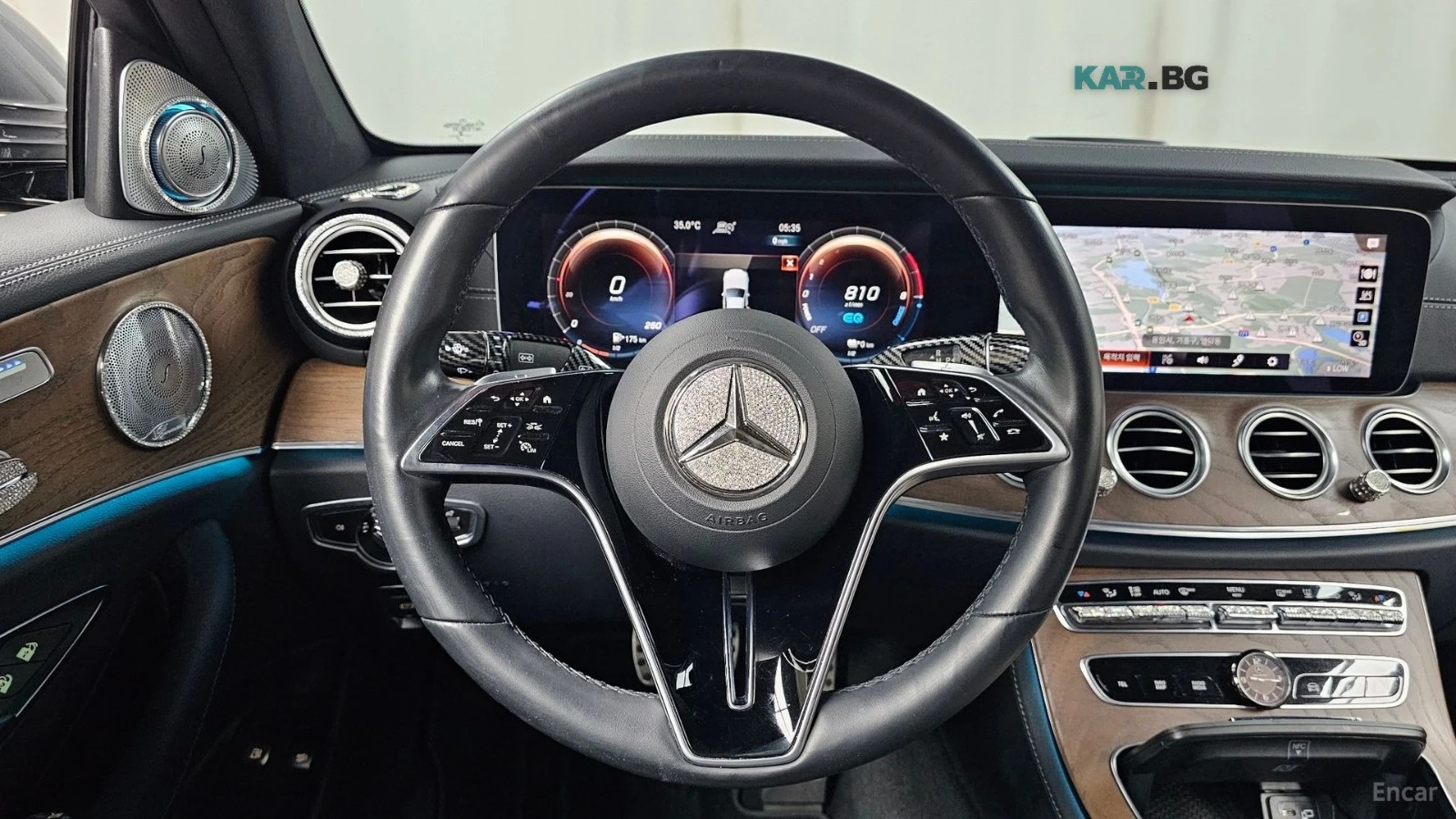 Mercedes-Benz E 300 4MATIC/HYBRID/DRIVE-ASSISTS/SUNROOF/PREMIUM, снимка 7 - Автомобили и джипове - 55751424