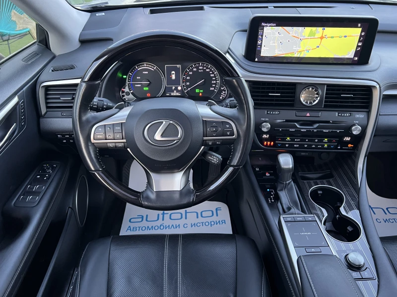 Lexus RX 450h  LUXURY/HYBRID/3.5VVT-i/313K.C./Е-CVТ, снимка 11 - Автомобили и джипове - 52851089