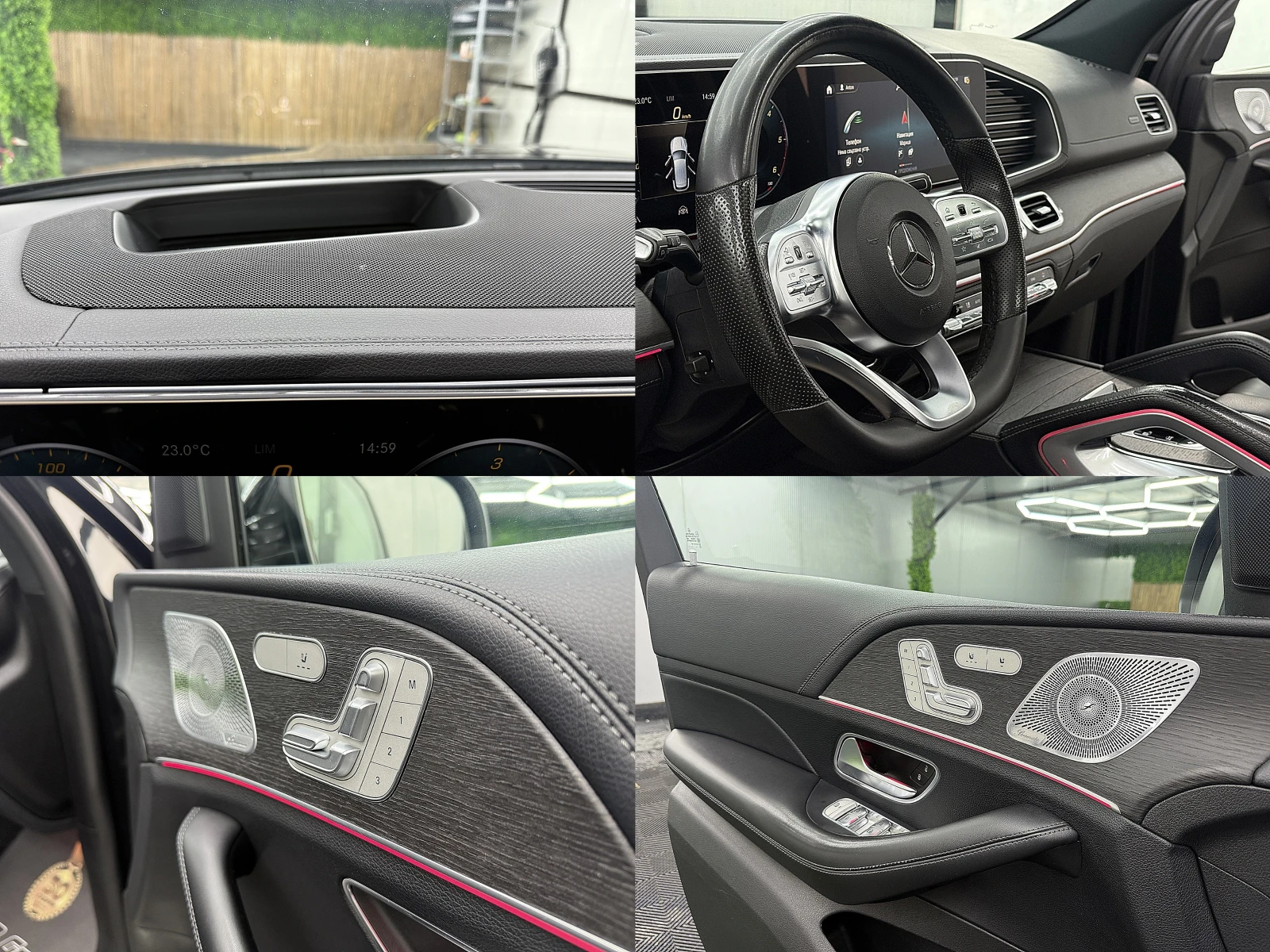 Mercedes-Benz GLE 400 PANORAMA/AMG-line/KeylessGo/360-k/Germany/ЛИЗИНГ, снимка 15 - Автомобили и джипове - 54608783
