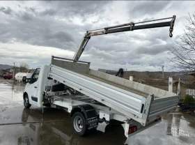 Renault Master 2.3 dCi Тристранен самосвал с кран 1200кг.на 2метр, снимка 2