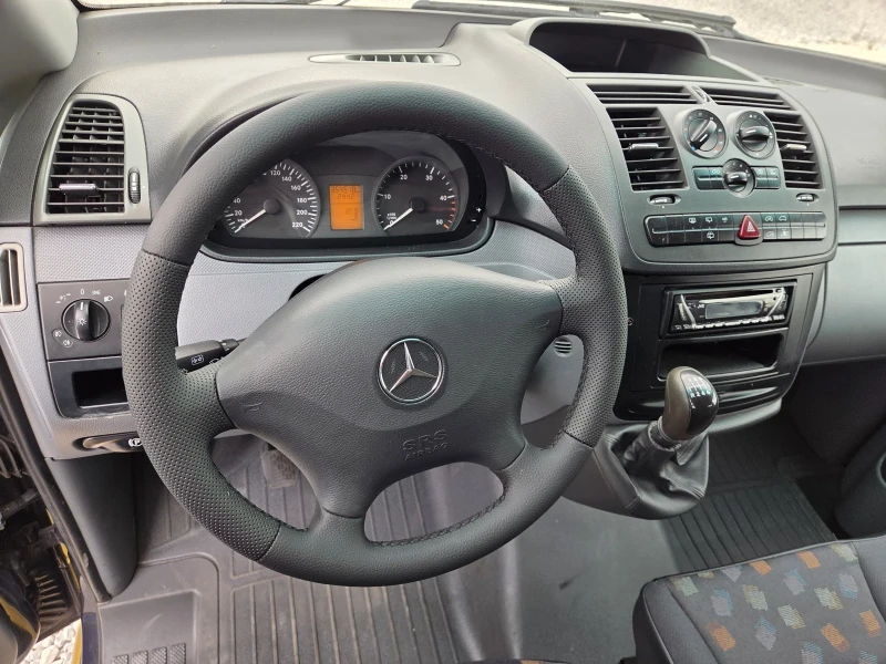 Mercedes-Benz Vito 111 CDI, 9 местно, Климатик, Дълга база, снимка 10 - Бусове и автобуси - 51414664