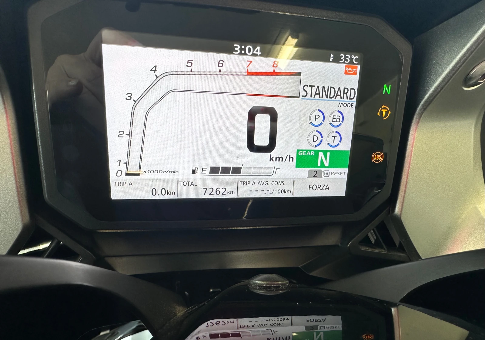 Honda Forza 750i 7262км., снимка 2 - Мотоциклети и мототехника - 55434119