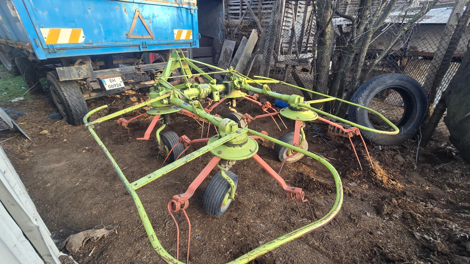 Сенообръщачка Claas WA 380, снимка 5 - Селскостопанска техника - 54332576