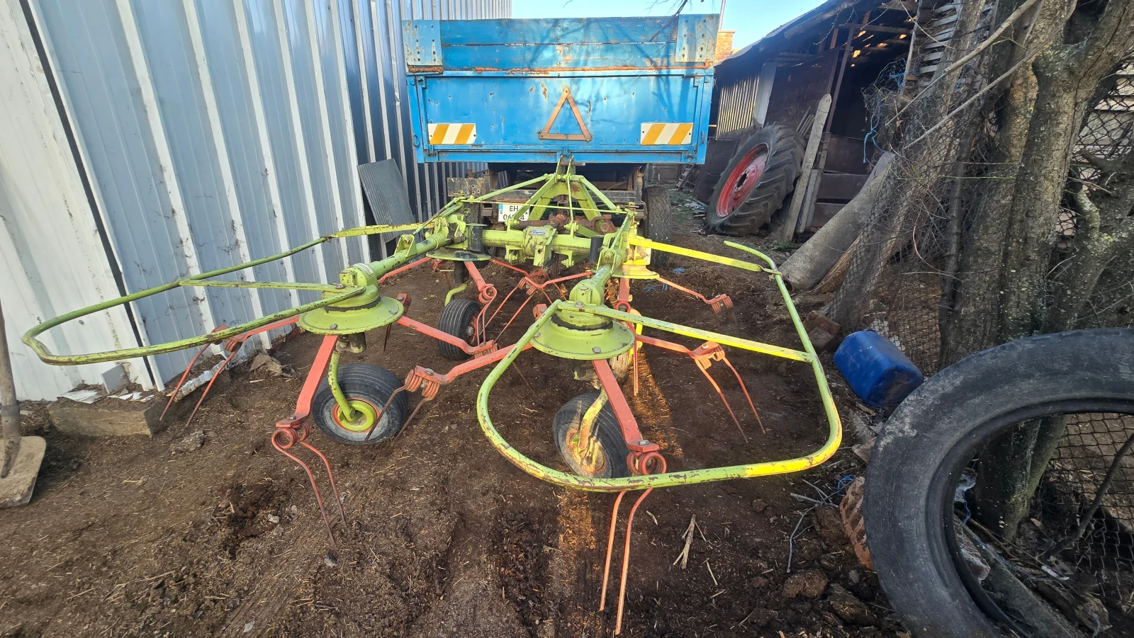 Сенообръщачка Claas WA 380, снимка 3 - Селскостопанска техника - 54332576