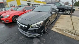 Mercedes-Benz CLA 45 AMG 4MATIC * М. ТОЧКА * ПОДГРЕВ * CAMERA , снимка 2