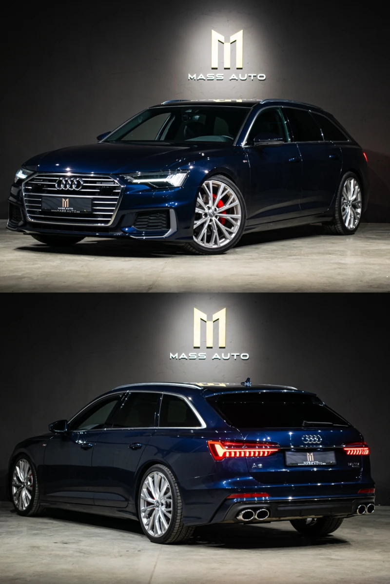 Audi A6 50TDI/Quattro/ABT/3* S-Line/B&O/Matrix/Alcantara, снимка 3 - Автомобили и джипове - 49168779